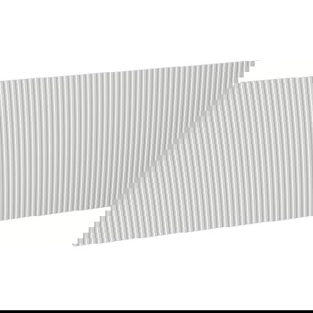 Mexen Rivel предна рифелова за корпус на шкафче за баня 120 x 43,5 cm, сив мат - 91A20-1200-470-1-62