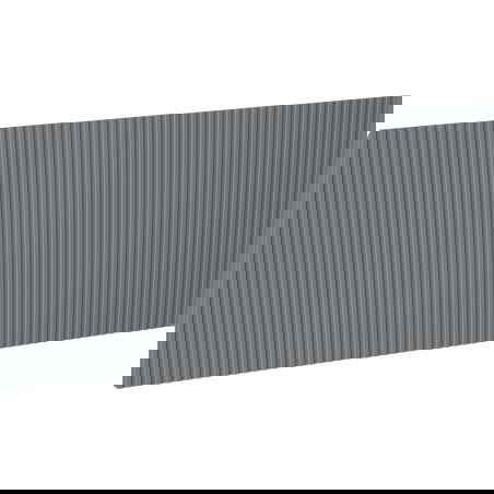 Mexen Rivel предна рифлована за корпус на шкаф за баня 100 x 43,5 cm, графит мат - 91A20-1000-470-1-66