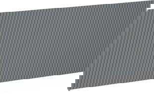 Mexen Rivel предна част с релеф за шкаф за баня 100 x 43,5 cm, графит мат - 91A20-1000-470-1-66