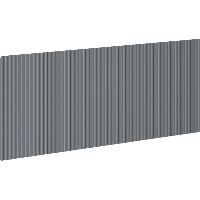 Mexen Rivel фронт рифлован за корпус шкаф за баня 120 x 43,5 cm, графит мат - 91A20-1200-470-1-66