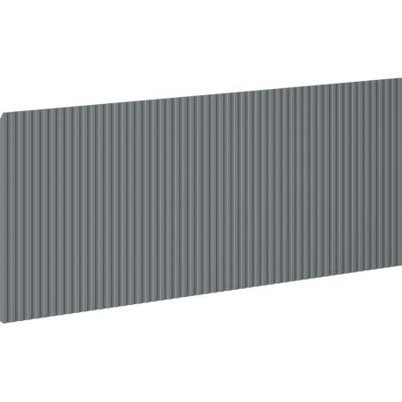 Mexen Rivel фронт рифлован за корпус шкаф за баня 120 x 43,5 cm, графит мат - 91A20-1200-470-1-66