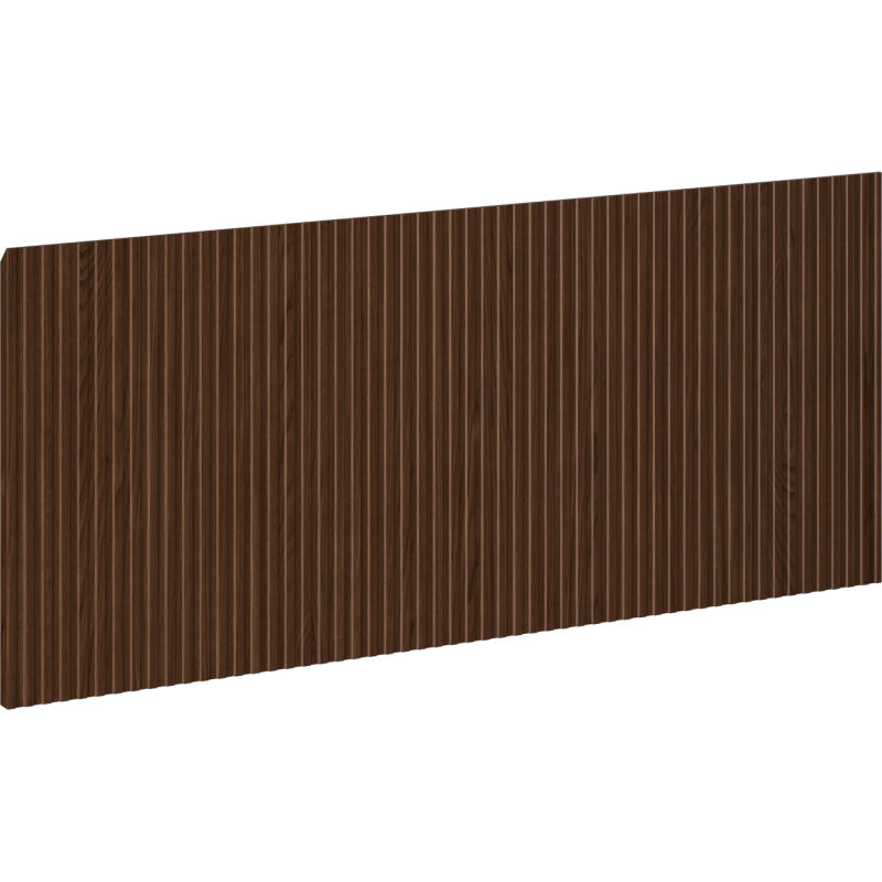 Mexen Rivel лице ryflowany за корпус на шкафче за баня 120 x 43,5 cm, орех - 91A20-1200-470-1-86