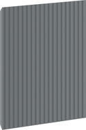 Mexen Rivel фронт ryflowany за корпус на шкаф за баня 40 x 43,5 см, графит мат - 91A21-0400-470-1-66