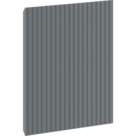 Mexen Rivel гладък преден панел за тяло на баня 45 x 43,5 см, графит мат