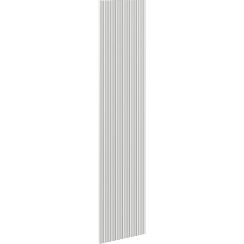 Mexen Rivel фронт с релеф за корпус на баня шкаф 35 x 160 см, сив мат - 91A21-1600-300-1-62