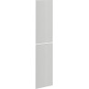 Mexen Rivel Фронт рифлован за корпус на шкафче за баня 35 x 80 см (2 бр.), сив мат
