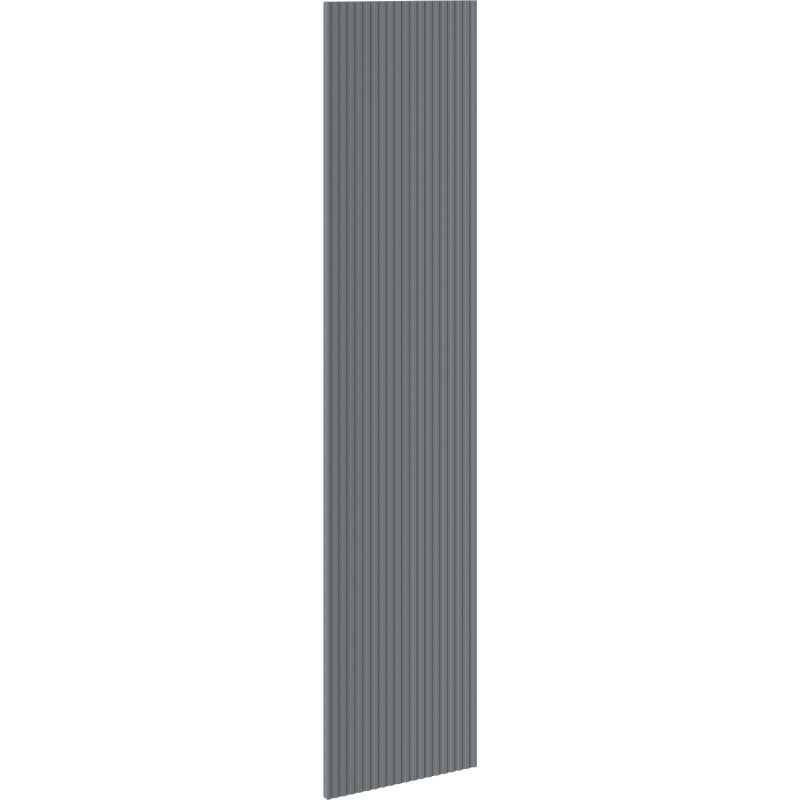 Mexen Rivel рифлован преден за корпус на шкафче за баня 35 x 160 cm, графит мат