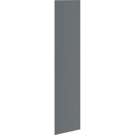 Mexen Rivel рифлован преден за корпус на шкафче за баня 35 x 160 cm, графит мат