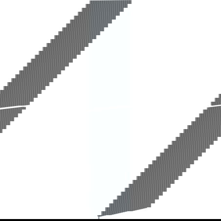 Mexen Rivel преден рифлен за корпус на шкаф за баня 35 x 80 cm (2 бр.), мат графит - 91A21-1600-300-2-66