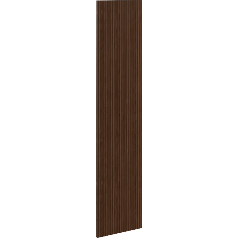 Mexen Rivel преден панел с жлебове за тяло на шкафче за баня 35 x 160 cm (1 бр.), орех - 91A21-1600-300-1-86