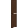Преден панел Mexen Rivel за шкафче за баня 35 x 80 cm (2 бр.), орех - 91A21-1600-300-2-86