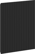 Mexen Rivel предна рифована част за корпус на шкаф за баня 35 x 43,5 см, черен мат - 91A21-0350-470-1-71