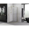 Mexen Exo-R Duo квадратна душ кабина с отваряеми врати 100 x 100 см, прозрачна,