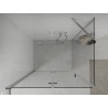 Mexen Lima сгъваем душ кабина 75 x 100 см, прозрачен, хром - 856-075-100-01-00