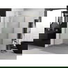 Mexen Exo полукръгла душ кабина плъзгаща се 80 x 80 cm, прозрачна, златна - 8131-080-080-50-00