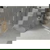 Mexen Lima сгъваема душ кабина 80 x 80 см, графит, хром + Flat, бял поддон - 856-080-080-01-40-4010