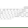 Mexen Exo полукръгла душ кабина плъзгаща 120 x 90 cm, прозрачна, златна - 8132-120-090-50-00