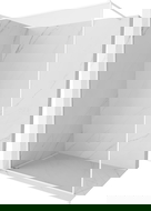 Mexen Kioto-F душ стена Walk-in с рамка 70 x 202 cm, прозрачна 8 mm, бяла - 800-070-104-20-00