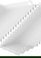 Mexen Kioto-F преграда за душ Walk-in с рамка 110 x 202 cm, матово стъкло 8 mm, бяла - 800-110-104-20-30