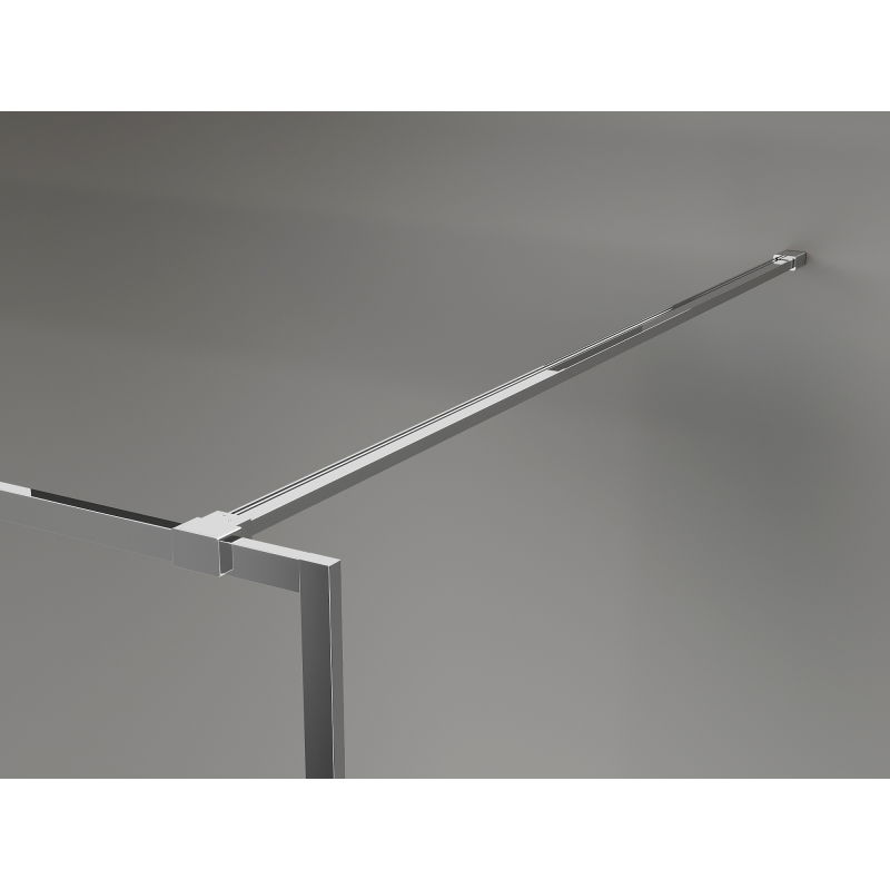 Mexen Kioto-F Душ кабина Walk-in с рамка 100 x 202 cm, прозрачна 8 mm, хром - 800-100-104-01-00