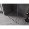 Mexen Kioto-F стена за душ кабина Walk-in с рамка 80 x 202 см, прозрачна 8 мм, gun metal - 800-080-104-95-00