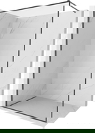 Mexen Kioto-F душ преграда Walk-in с рамка 100 x 202 cm, прозрачен 8 mm, четкан пистолет сив - 800-100-104-66-00