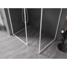 Mexen Kioto-F стена за душ Walk-in с рамка 170 x 120 cm, прозрачно 8 mm, бяло - 800-170-202-04-20-120