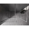 Mexen Kioto-F душ параван Walk-in с рамка 85 x 70 см, прозрачен 8 мм, хром