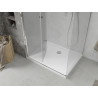 Mexen Lima разгъваема душ кабина 70 x 100 см, прозрачна, хром + корито Flat