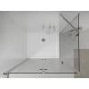 Mexen Lima сгъваема душ кабина 70 x 90 см, прозрачна, хром + корито Flat - 856-070-090-01-00-4010