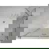 Mexen Lima сгъваема душ кабина 120 x 90 см, прозрачна, хром + поддушие Flat - 856-120-090-01-00-4010