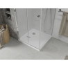 Mexen Lima сгъваема душ кабина 70 x 70 см, прозрачна, хром + корито Flat
