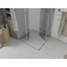 Mexen Lima Двойна сгъваема душ кабина 90 x 90 см, прозрачна, хром - 856-090-090-02-00