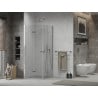 Mexen Lima Duo душ кабина сгъваема 100 x 100 см, прозрачен, хром - 856-100-100-02-00