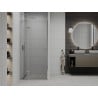 Mexen Roma врати за душ кабини, отваряни навън, 80 см, прозрачни, хром - 854-080-000-01-00