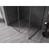 Mexen Kioto-F Душ параван Walk-in с рамка 110 x 95 см, прозрачна 8 мм, пистолетен