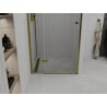 Mexen Roma врати за душ кабина 90 см, прозрачни, златни - 854-090-000-50-00