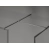Mexen Kioto-F стена за душ Walk-in с рамка 130 x 100 cm, прозрачно 8 mm, пистолет-сив мат - 800-130-202-04-66-100