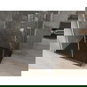 Mexen Omega душ кабина с плъзгащи се врати 120 x 80 см, прозрачен, хром + Flat поддон, черен - 825-120-080-01-00-4070