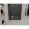Mexen Roma отваряеми душ врати 110 см, графит, хром - 854-110-000-01-40
