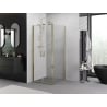 Mexen Exo душ кабина 80 x 80 см, прозрачна, златна - 814-080-080-50-00