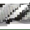 Mexen Exo кабина за душ със сгъваеми врати 70 x 85 см, прозрачна, златиста - 814-070-085-50-00