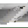 Mexen Exo плъзгаща се душ кабина 90 x 70 см, прозрачна, златна - 8151-090-070-50-00
