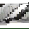 Mexen Exo плъзгаща се душ кабина 140 x 70 см, прозрачна, златна - 8151-140-070-50-00