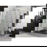 Mexen Exo плъзгаща се душ кабина 155 x 70 см, прозрачна, златна - 8151-155-070-50-00