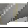 Mexen Exo душ кабина с врата 135 x 90 см, прозрачна, златна - 819-135-090-50-00