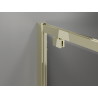 Mexen Exo-BR Duo отворяема душ кабина 70 x 70 см, прозрачна, златиста - 8182-070-070-50-00