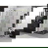 Mexen Exo душ кабина, отваряема, 90 x 90 см, прозрачна, златиста - 8182-090-090-50-00