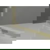 Mexen Exo панел душ кабина с врата 80 x 70 см, прозрачна, златна - 8181-080-070-50-00