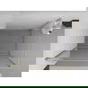 Mexen Exo панел душ кабина с врата 80 x 70 см, прозрачна, златна - 8181-080-070-50-00